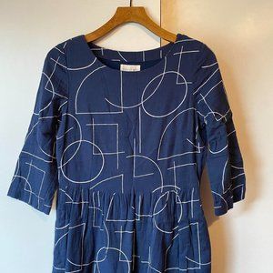 Seasalt Womens Blue and Navy Dress